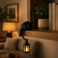 FélinLueur™ – Chat Décoratif avec Lanterne Lumineuse