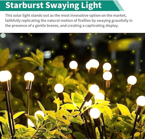 ÉclatLuciole™ – Lampes Solaires Décoratives pour Jardin
