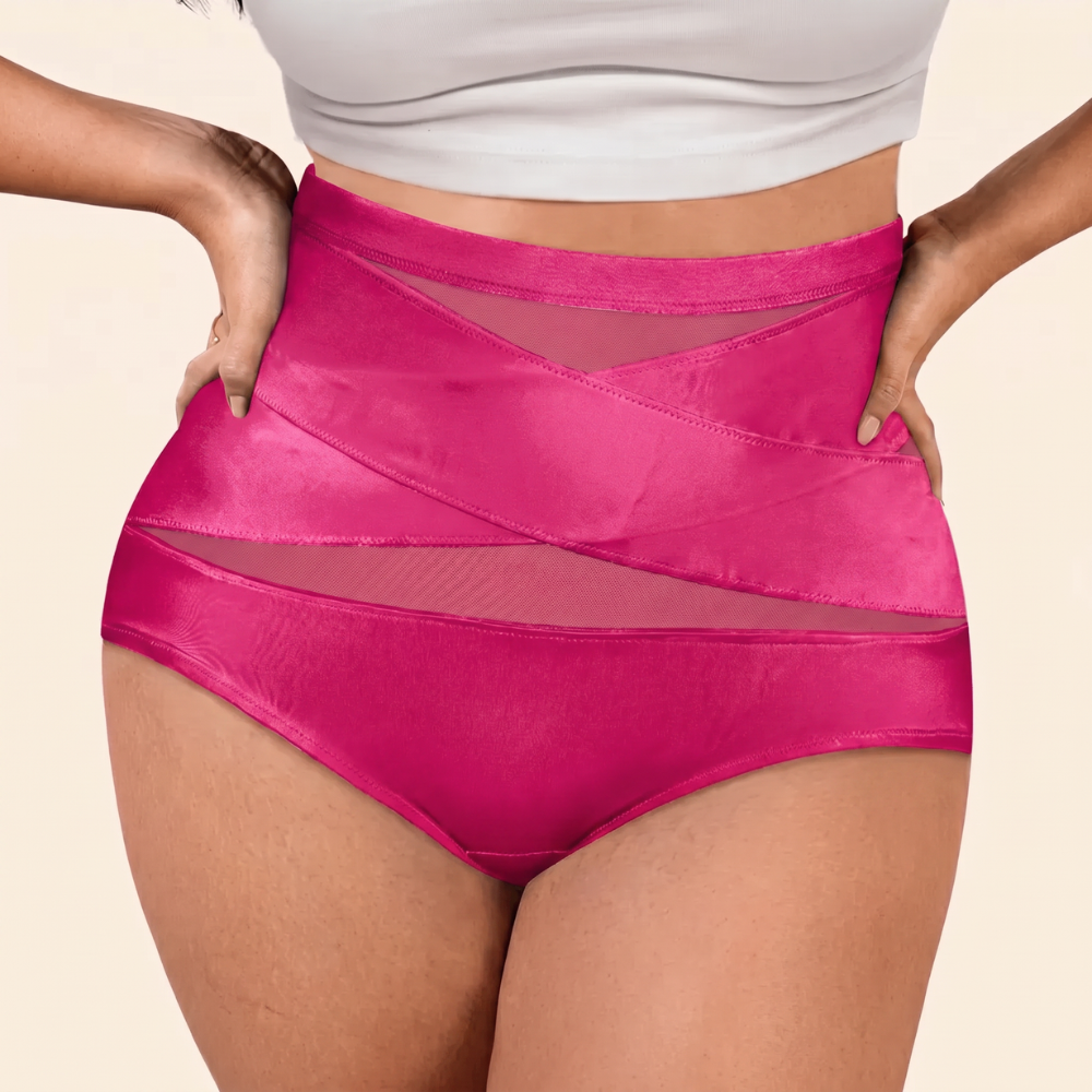 SilhouetteLisse™ – Culotte Gainante Haute à Effet Lissant