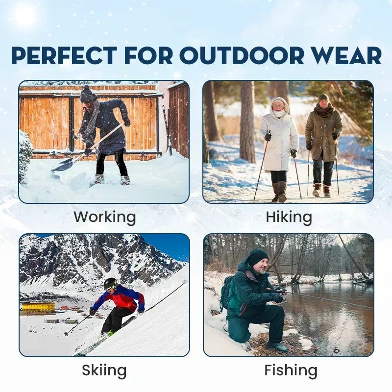 HiverConfort™ – Pantalon Thermique Déperlant Doublé Polaire