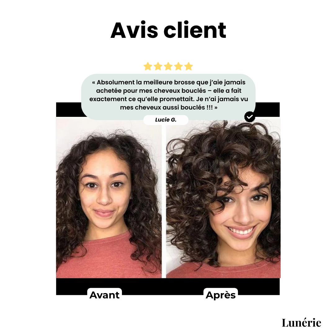Dernier Jour -50% | CurlEase™ Brosse Définissante pour Boucles