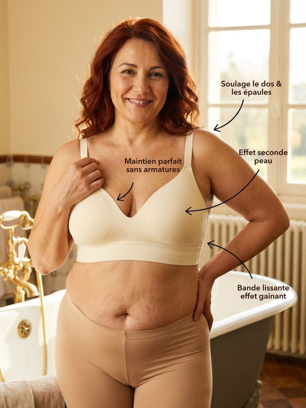 DouceMaintien™ – Soutien-Gorge Sans Armature à Maintien Confortable
