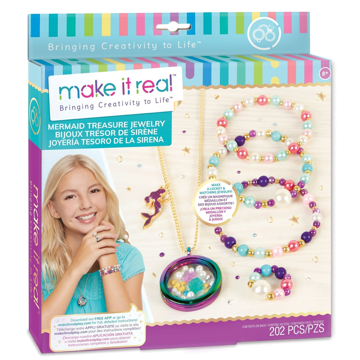 Dernier Jour -50% | CraftGenie™ Kit Créatif de Bracelets pour Enfants