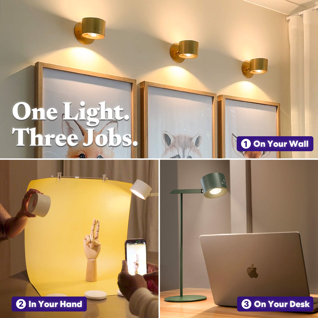 HaloLumière™ – Applique Murale LED Intelligente