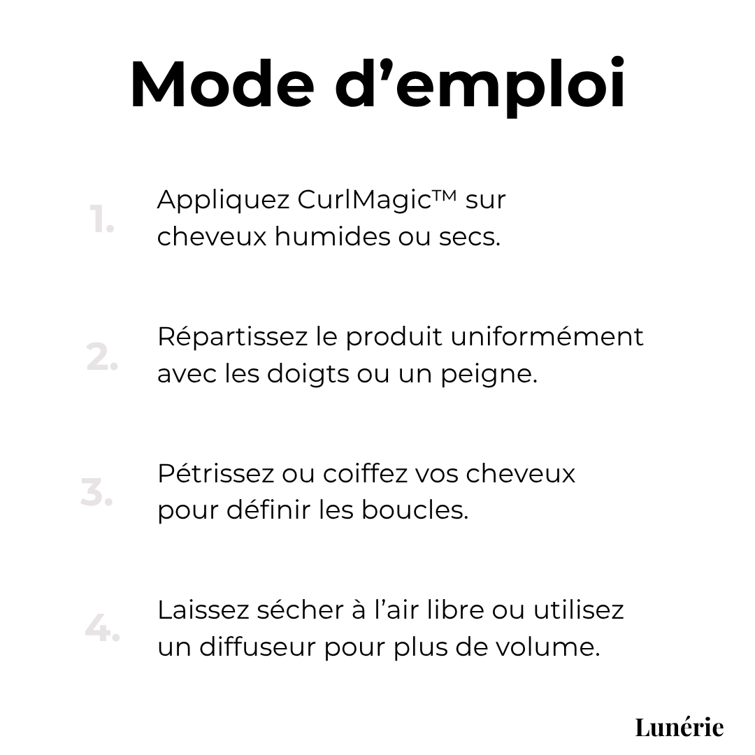 Dernier Jour -50% | CurlMagic™ Crème Définissante pour Boucles