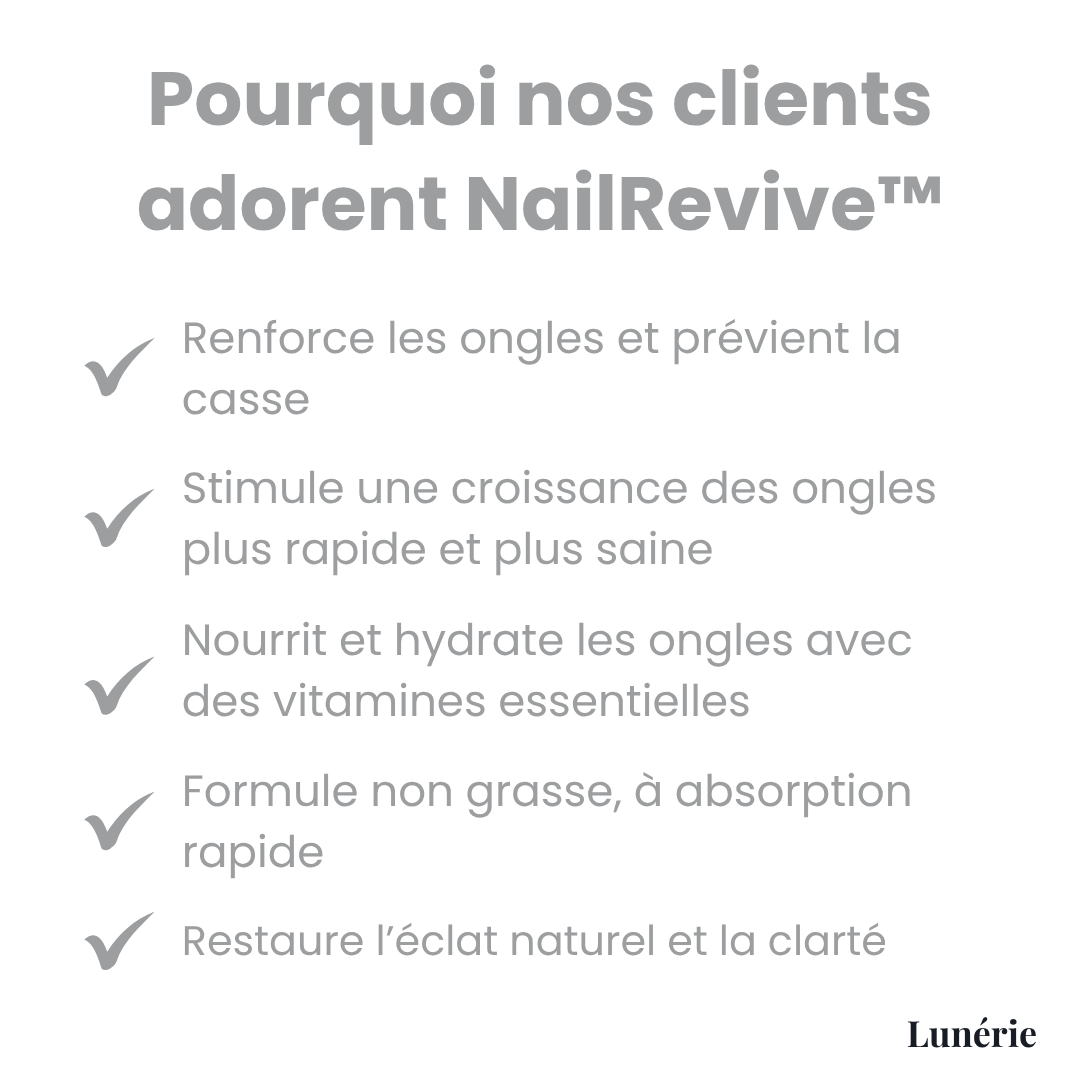 1 ACHETÉ = 1 OFFERT | NailRevive™ - Huile de Croissance pour Ongles
