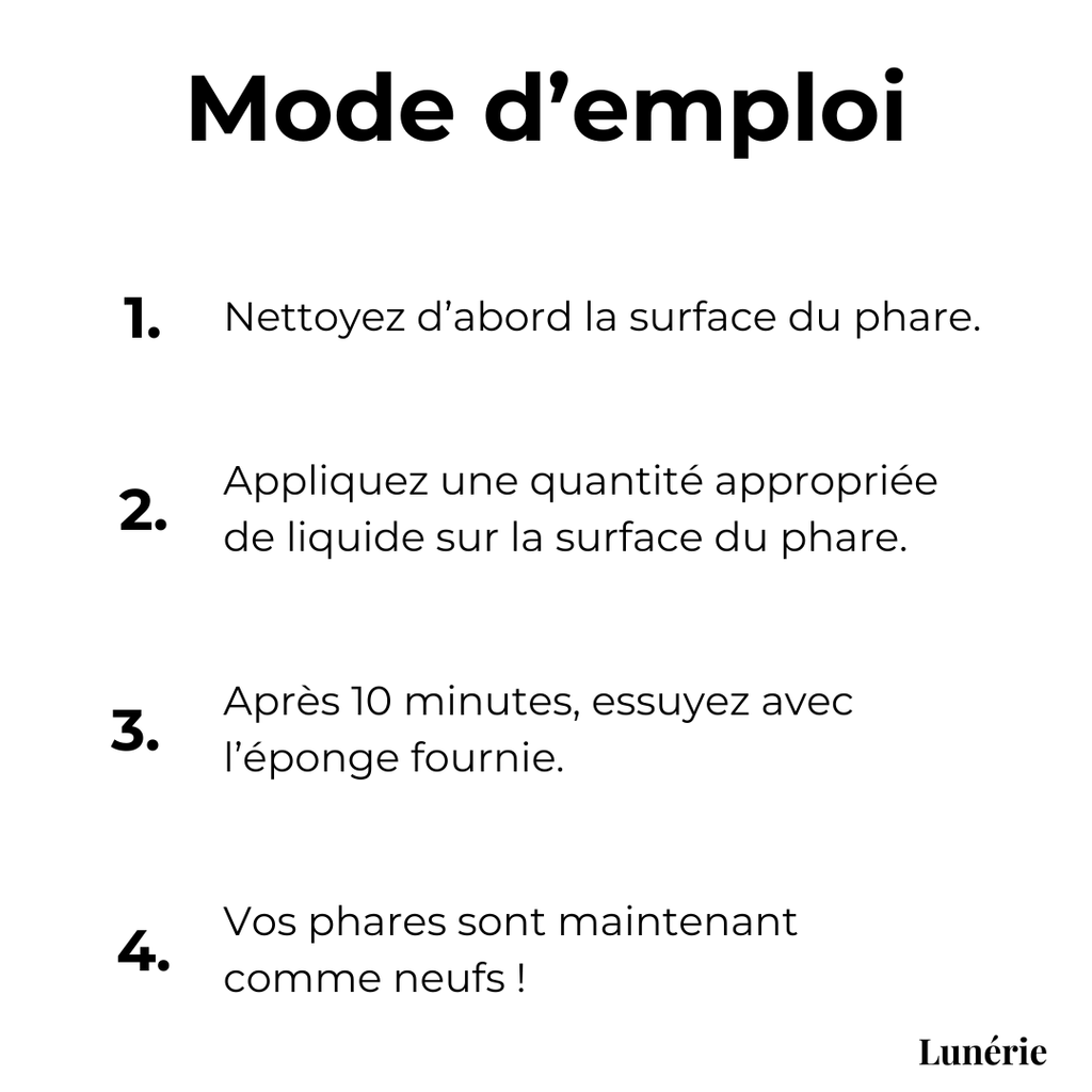 Dernier Jour -50% | ClearView™ Liquide de réparation pour phares