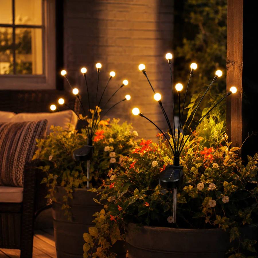 ÉclatLuciole™ – Lampes Solaires Décoratives pour Jardin
