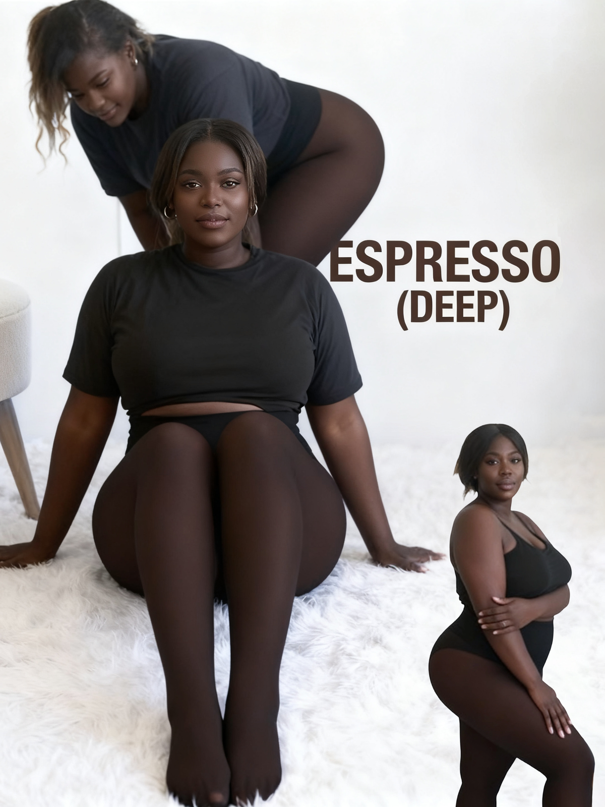 DouceSilhouette™ – Legging Polaire Chaud Sans Coutures Apparentes