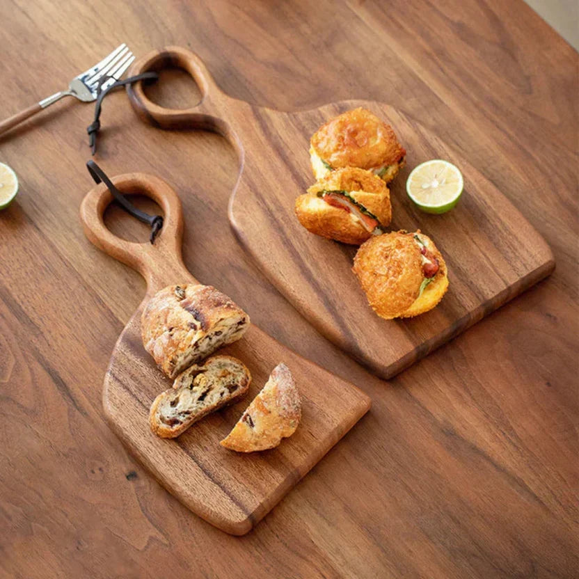 Dernier Jour -50% | DuoChef™ Set de 2 planches à découper en noyer
