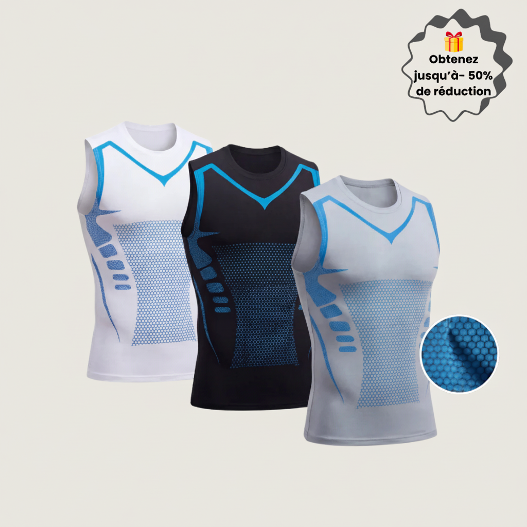 CorpsGainé™ – Débardeur de Compression Sculptant pour Homme