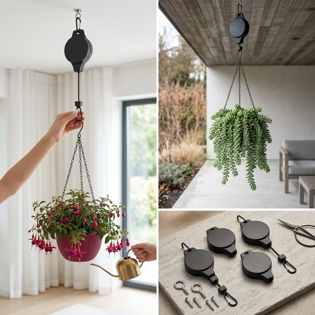 2+2 GRATUIT | EasyLift™ Ensemble de suspension de plantes