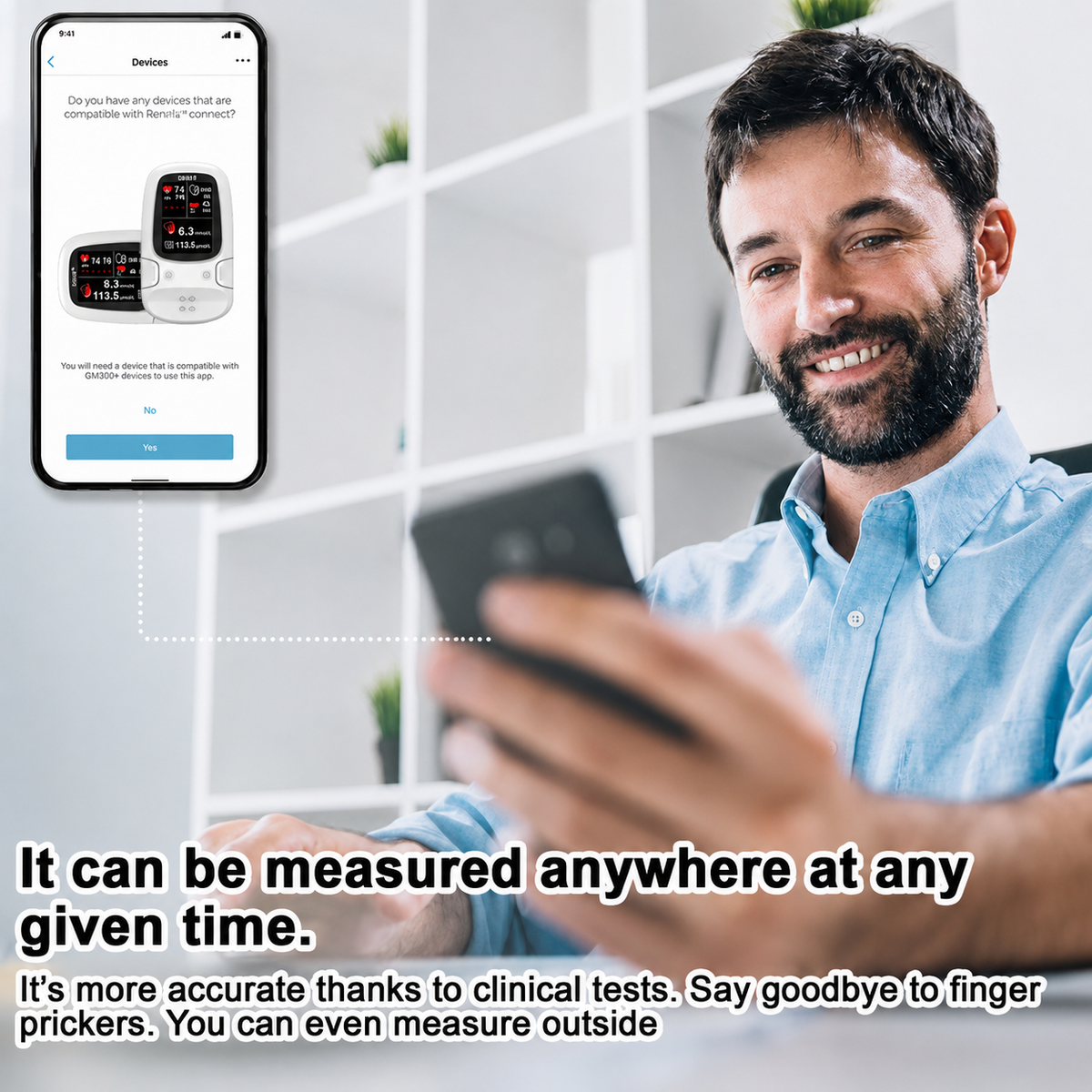 VitalSense™ Moniteur de santé – Pour des mesures simples et sans contact