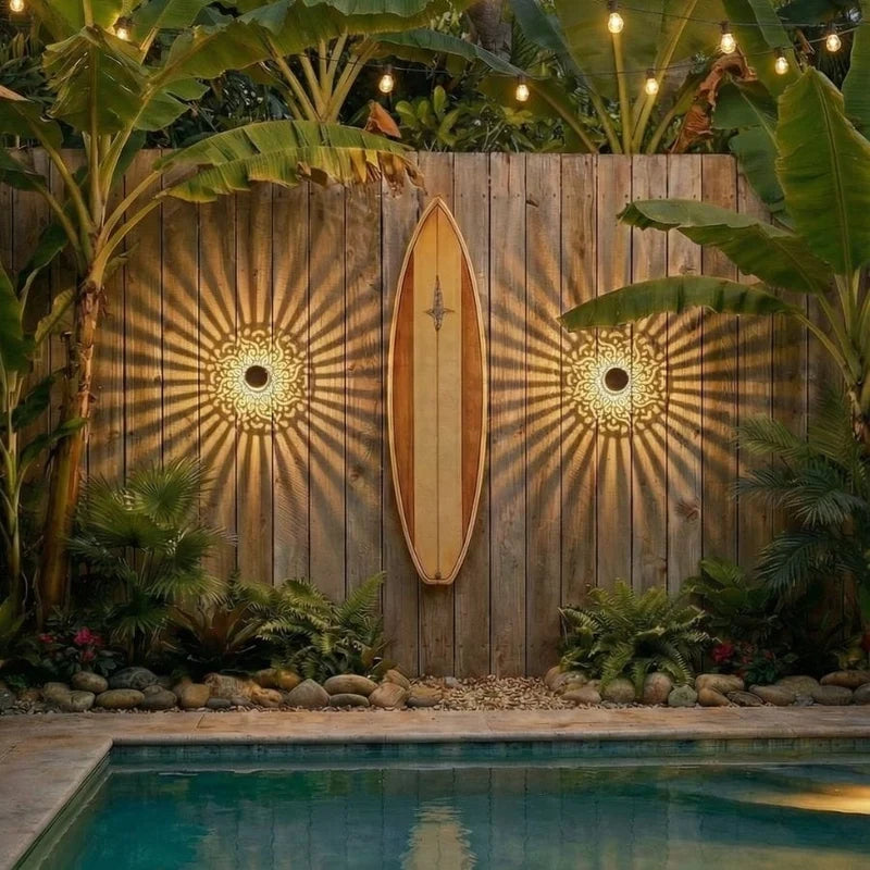 MandalaLueur™ – Lampe Solaire Décorative Effet Mandala