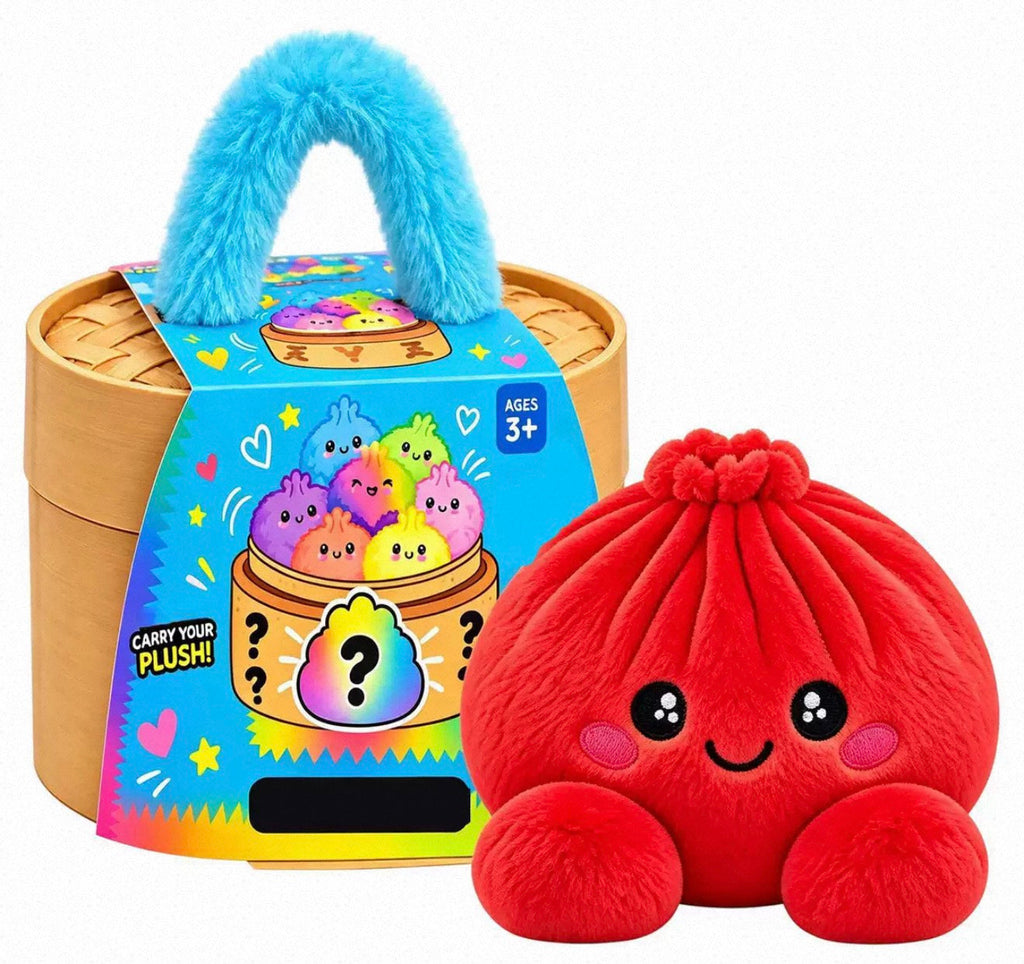 DumpliCâlin™ – Peluche Surprise en Forme de Ravioli à Collectionner