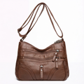Dernier Jour -50% | Brooklyn™ Sac bandoulière multi-poches en cuir souple