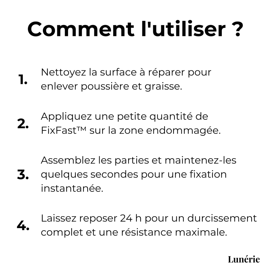 1+1 OFFERT | FixFast™ Colle Réparatrice Tout Usage