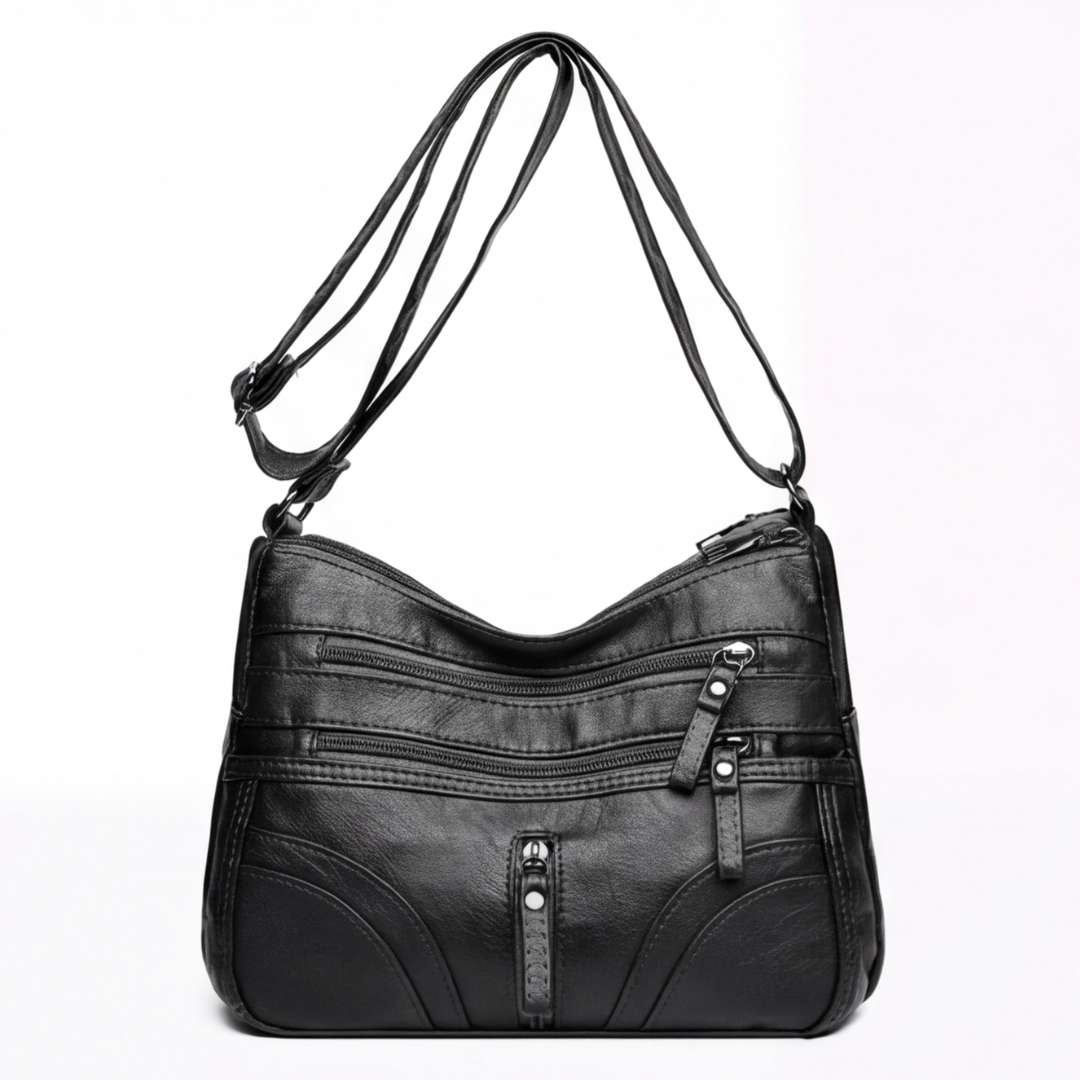 Dernier Jour -50% | Brooklyn™ Sac bandoulière multi-poches en cuir souple