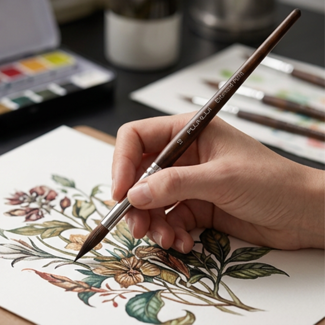 Dernier Jour -50% | CréaLine™ Pinceaux Artistiques Premium