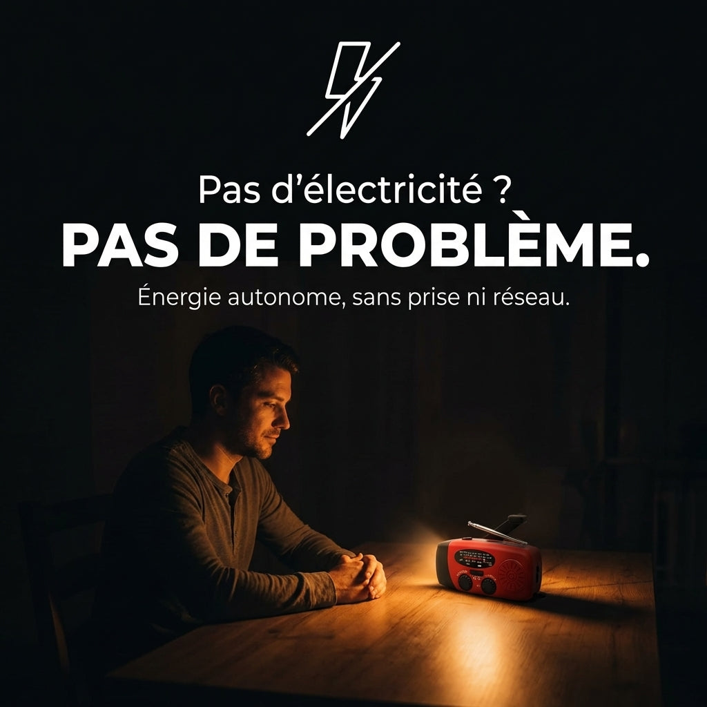 AlerteMax™ – Radio de Secours Multifonction