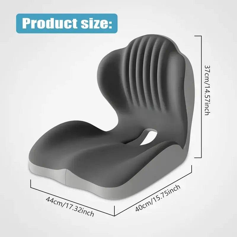 Assiséa™ – Coussin Ergonomique avec Soutien du Dos