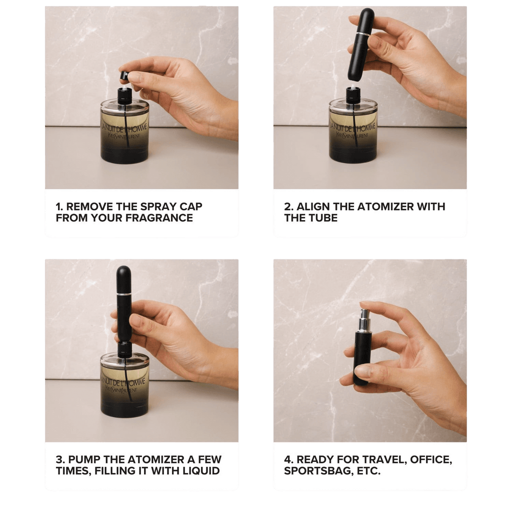 1 + 1 GRATUIT | FragranceFlow™ Flacons de Recharge Mini Parfum
