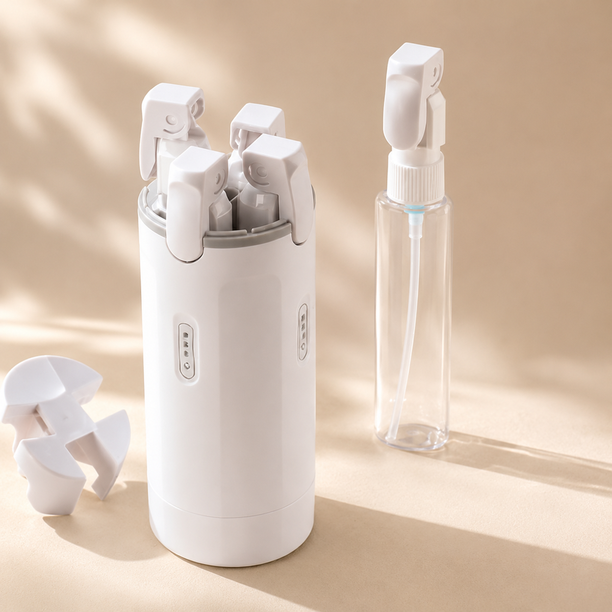 ToutEnUn™ – Flacon de Voyage 4-en-1