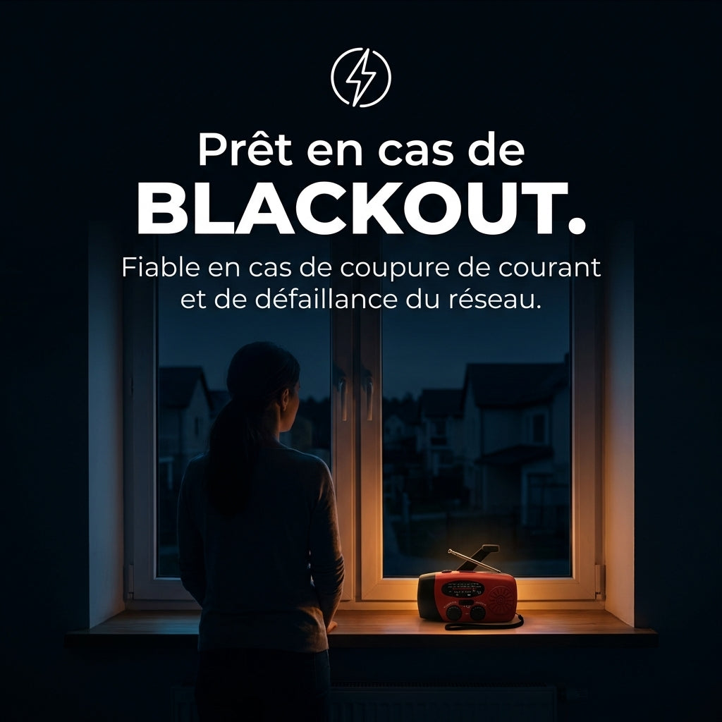 AlerteMax™ – Radio de Secours Multifonction