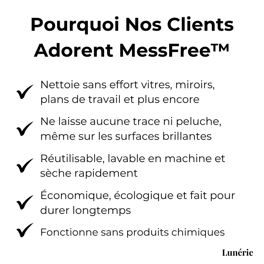 3 ACHETÉ = 3 OFFERT | MessFree™ Chiffons de Nettoyage Magiques