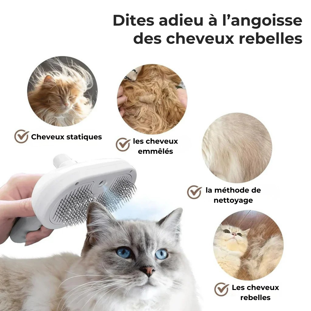 Dernier Jour -50% | CoatGlow™ Brosse de Toilettage pour Animaux