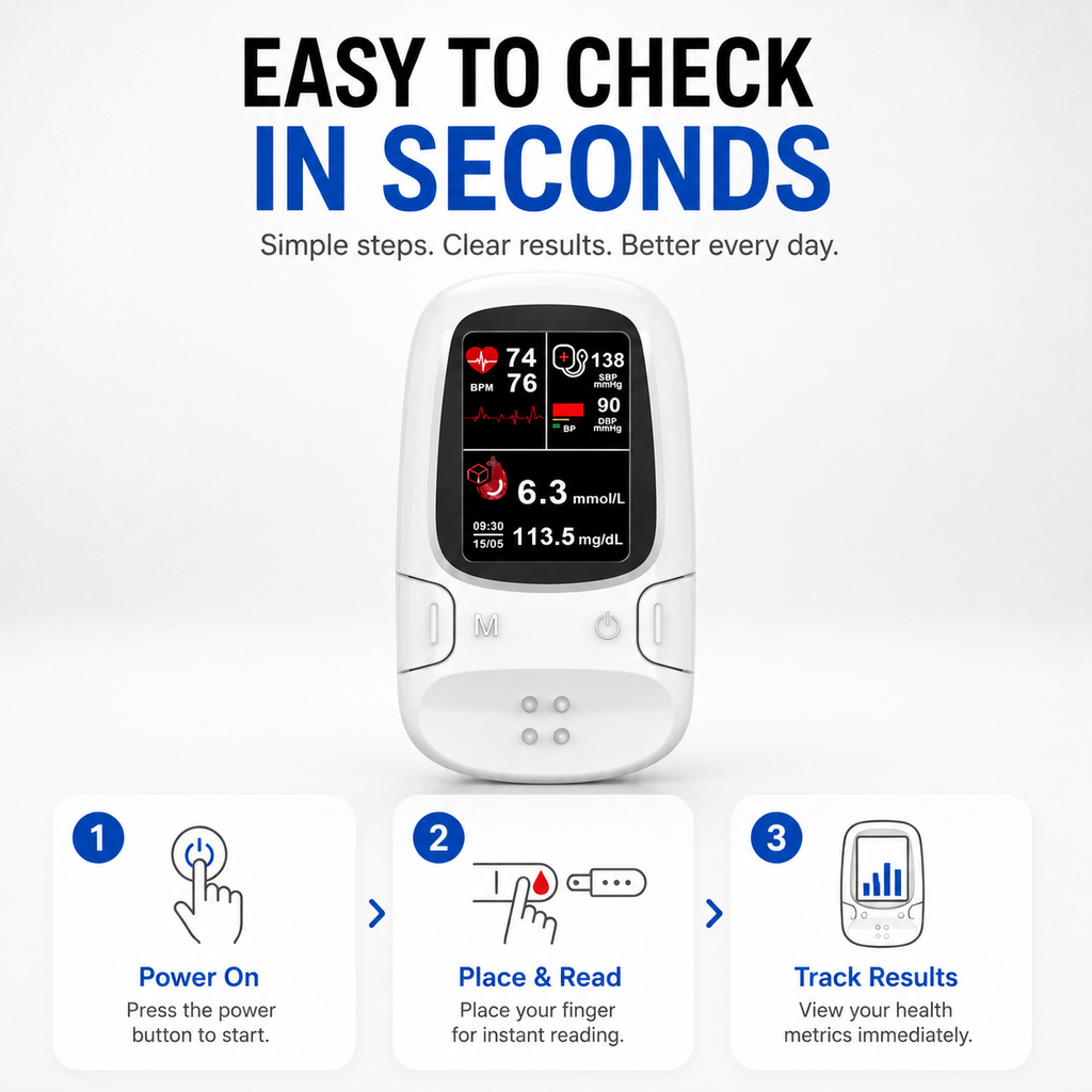 VitalSense™ Moniteur de santé – Pour des mesures simples et sans contact