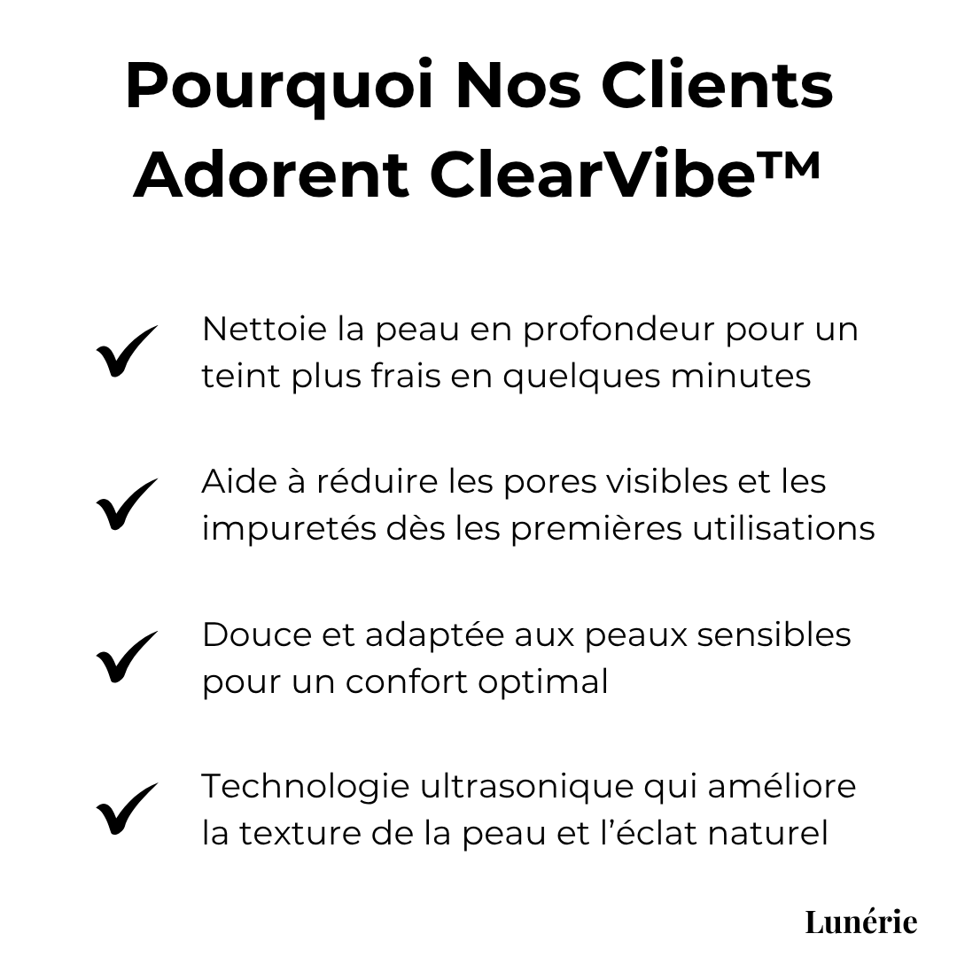Dernier Jour -50% | ClearVibe™ Nettoyeur de pores