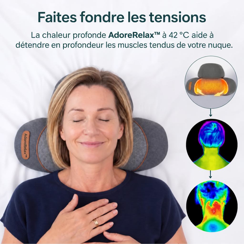 AdoreRelax™ Appareil de massage 3-en-1