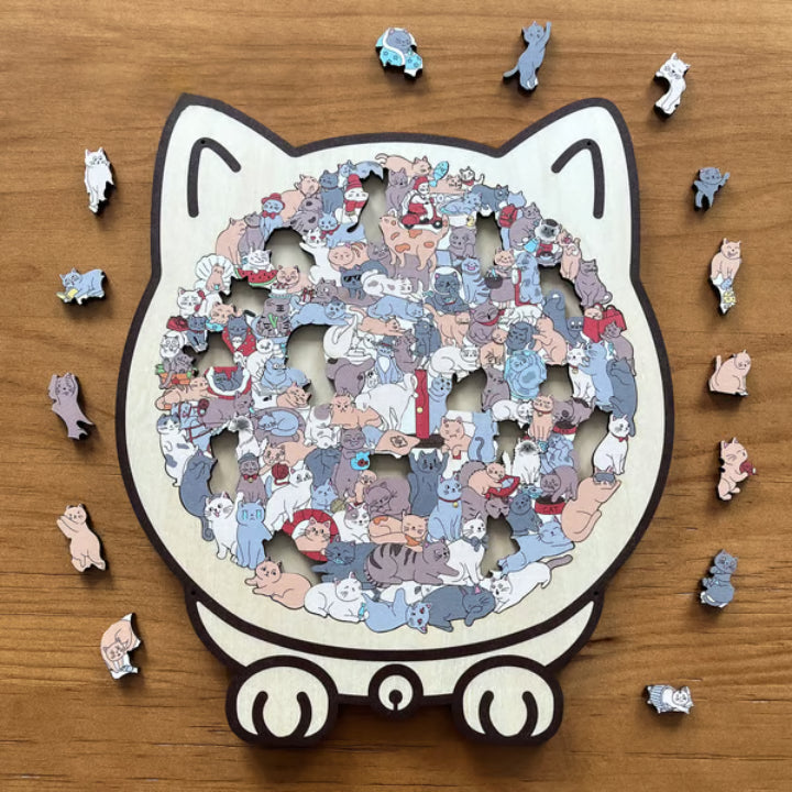 Dernier Jour -50% | CatPuzzle™ Casse-Tête Créatif Chat