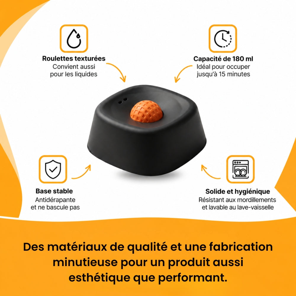 MiamZen™ – Écuelle Interactive Ralentisseuse pour Chiens