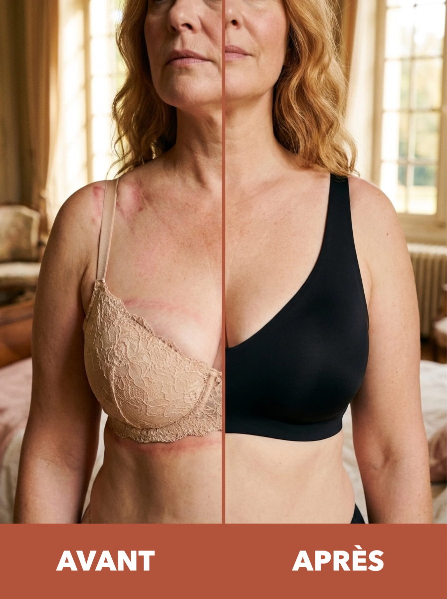 DouceÉlégance™ – Soutien-Gorge Sans Armature à Maintien Confortable