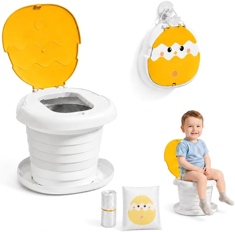 MiniPoti™ – Pot Pliable de Voyage pour Enfant