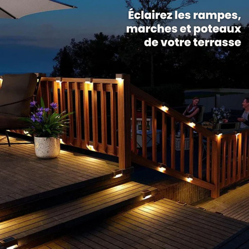2+2 GRATUITES | SolarGlow™ Lumière Solaire Automatique