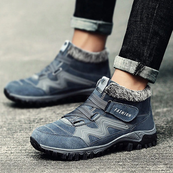 Bottines antidérapantes chaudes et confortables pour femmes