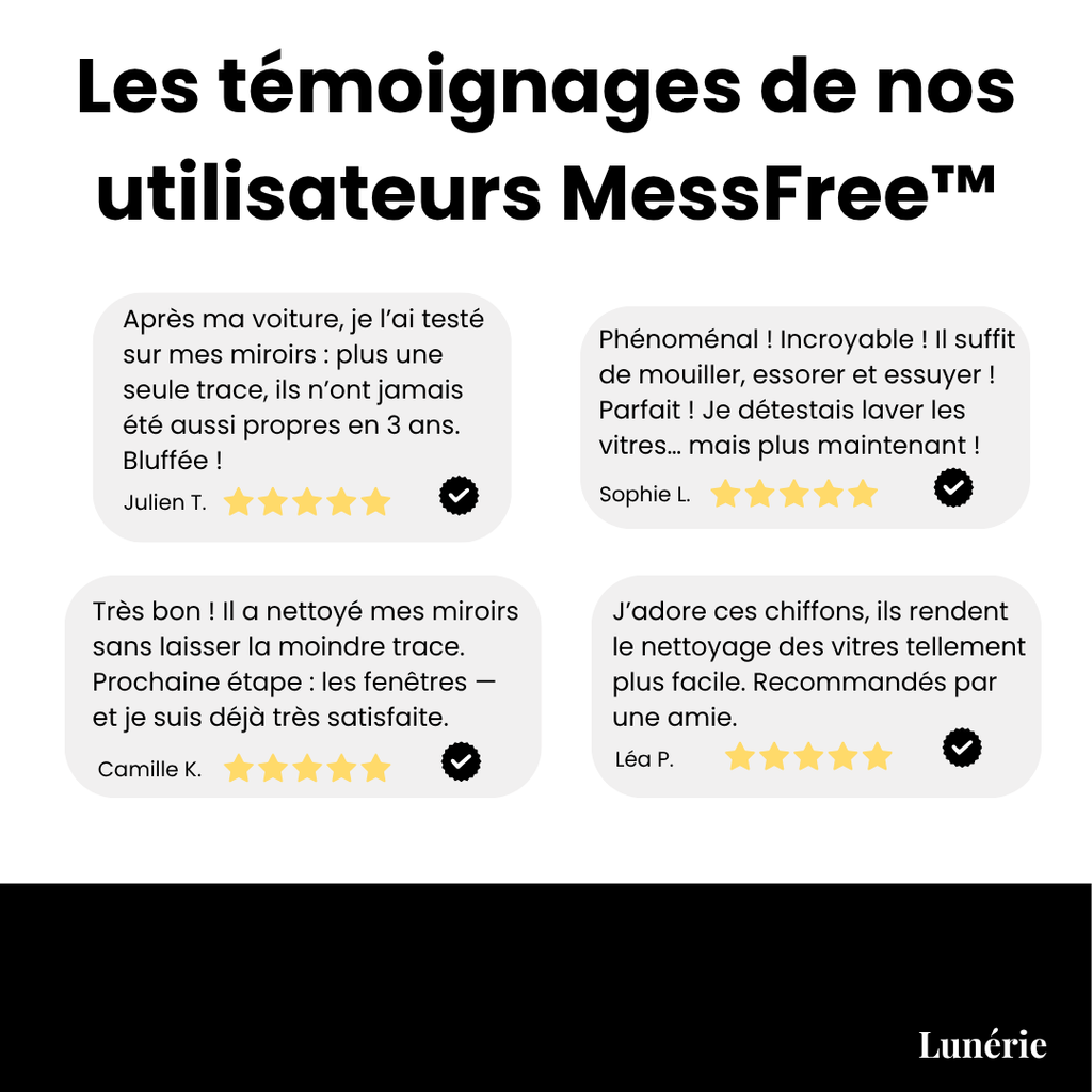 3 ACHETÉ = 3 OFFERT | MessFree™ Chiffons de Nettoyage Magiques