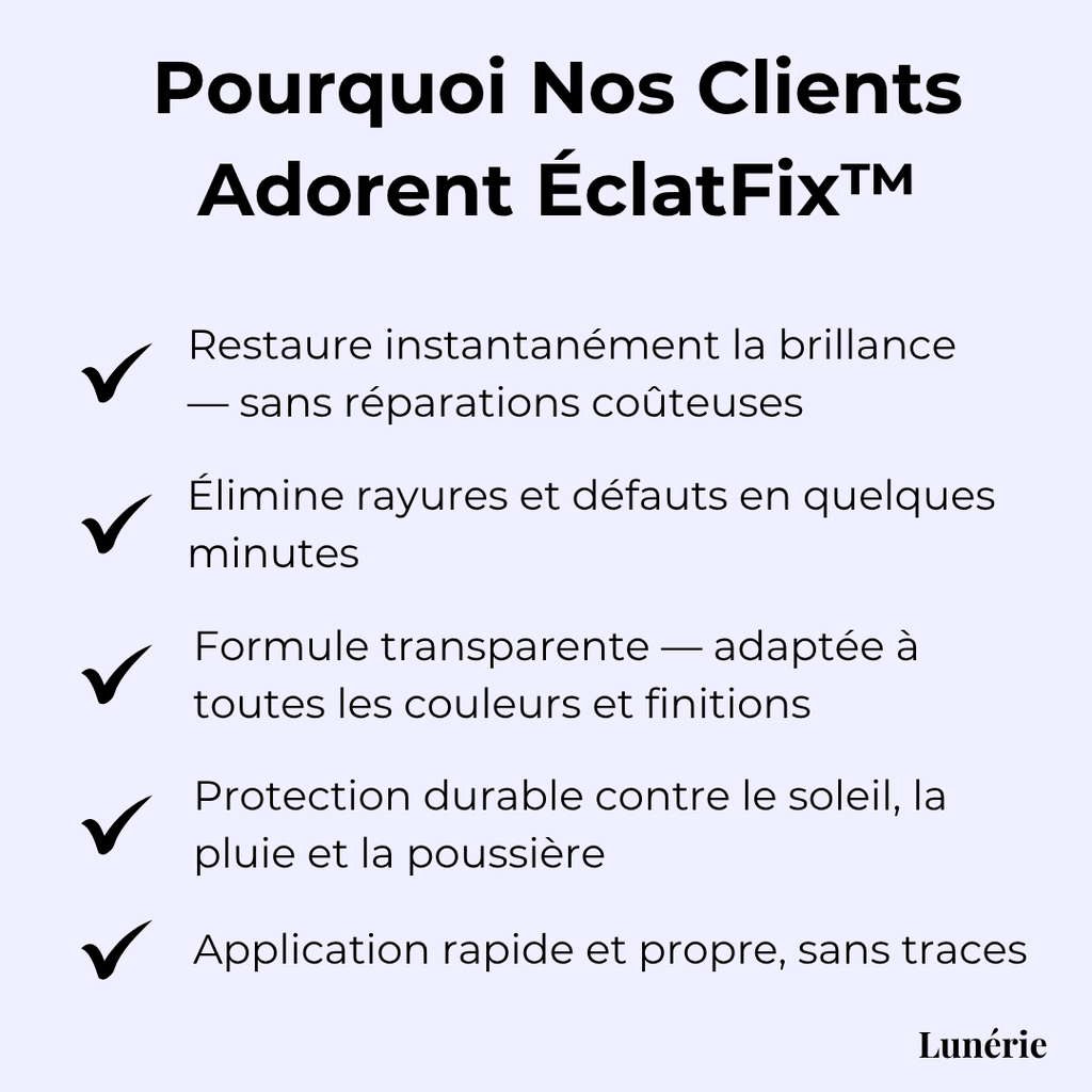 Dernier Jour -50% | ÉclatFix™ Spray Dérayant de Rayures pour Voiture