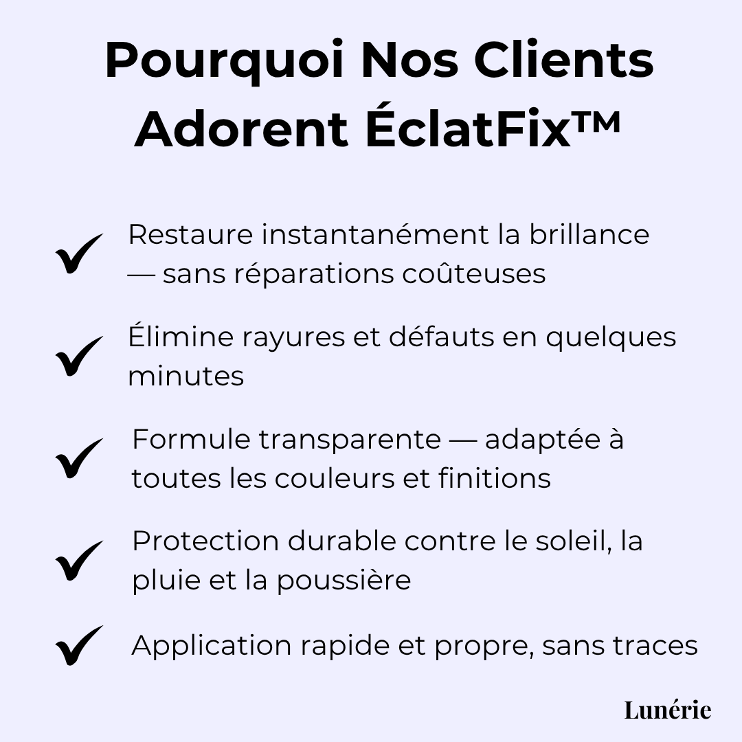 Dernier Jour -50% | ÉclatFix™ Spray Dérayant de Rayures pour Voiture
