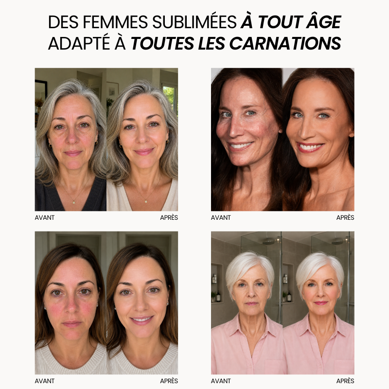 TeintMagique™ – Fond de Teint Intelligent avec Pinceau Intégré