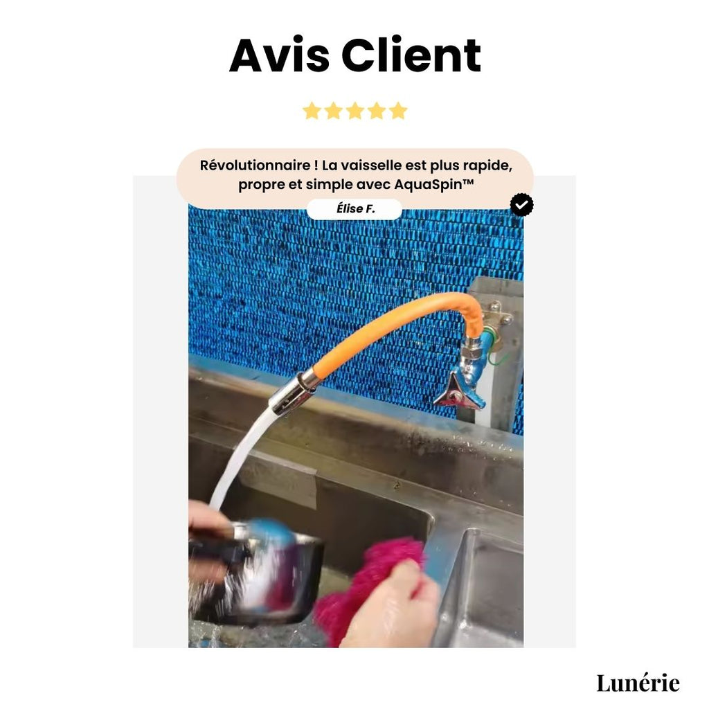 Dernier Jour -50% | AquaSpin™ Rallonge de robinet rotative à 360°