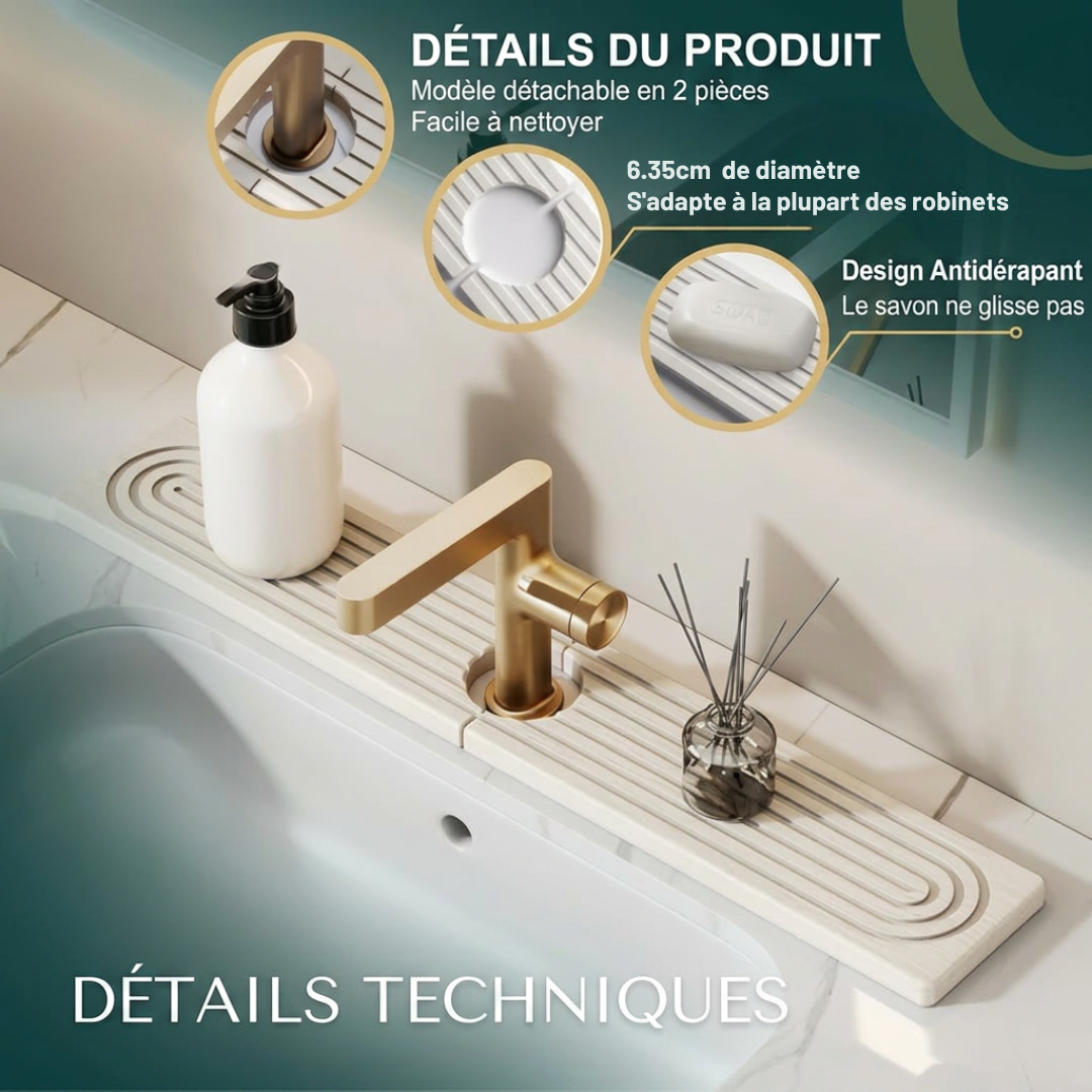 Dernier Jour -50% | DryNest™ Tapis de robinet en pierre