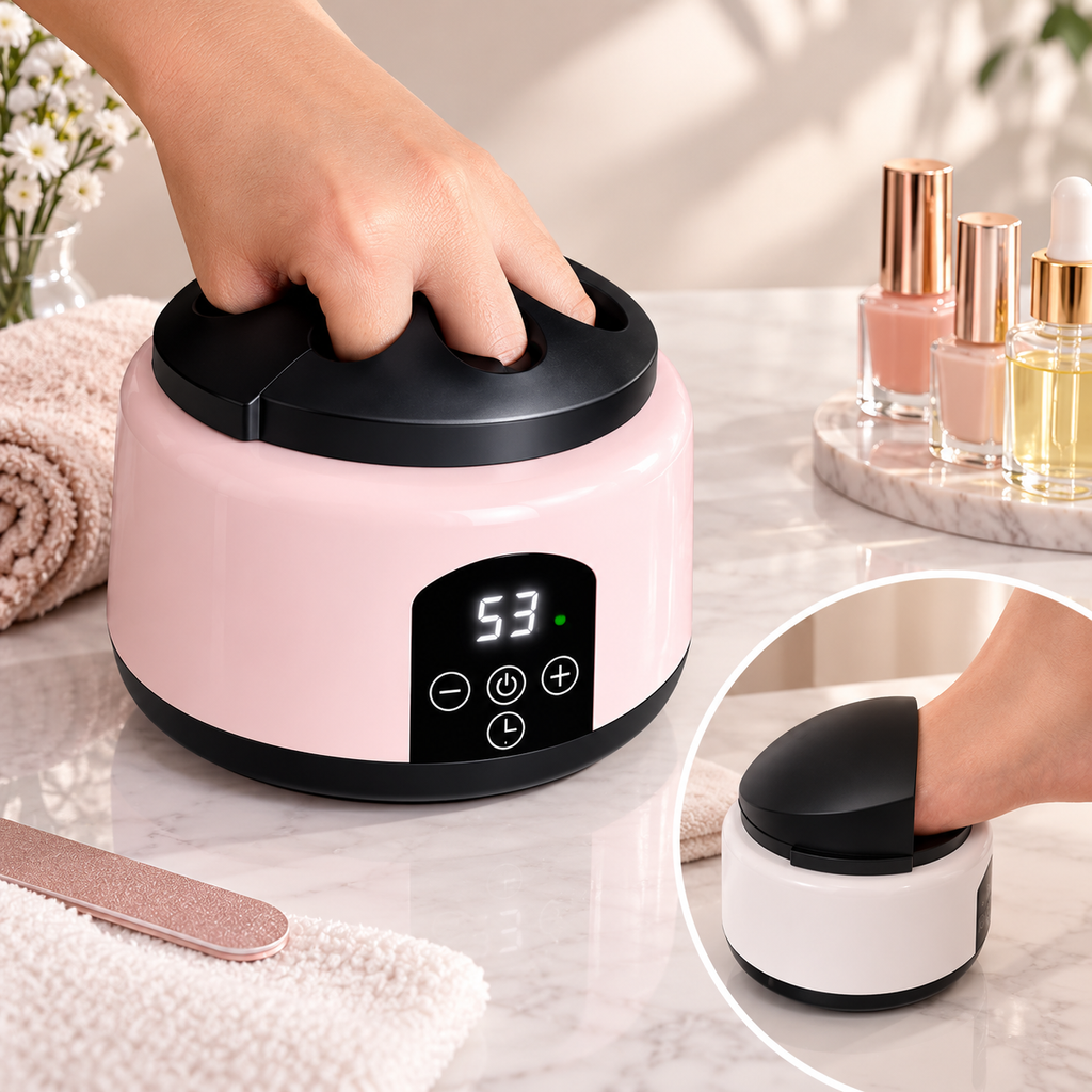 OngleVapeur™ – Appareil Électrique à Vapeur pour Retirer le Vernis à Ongles