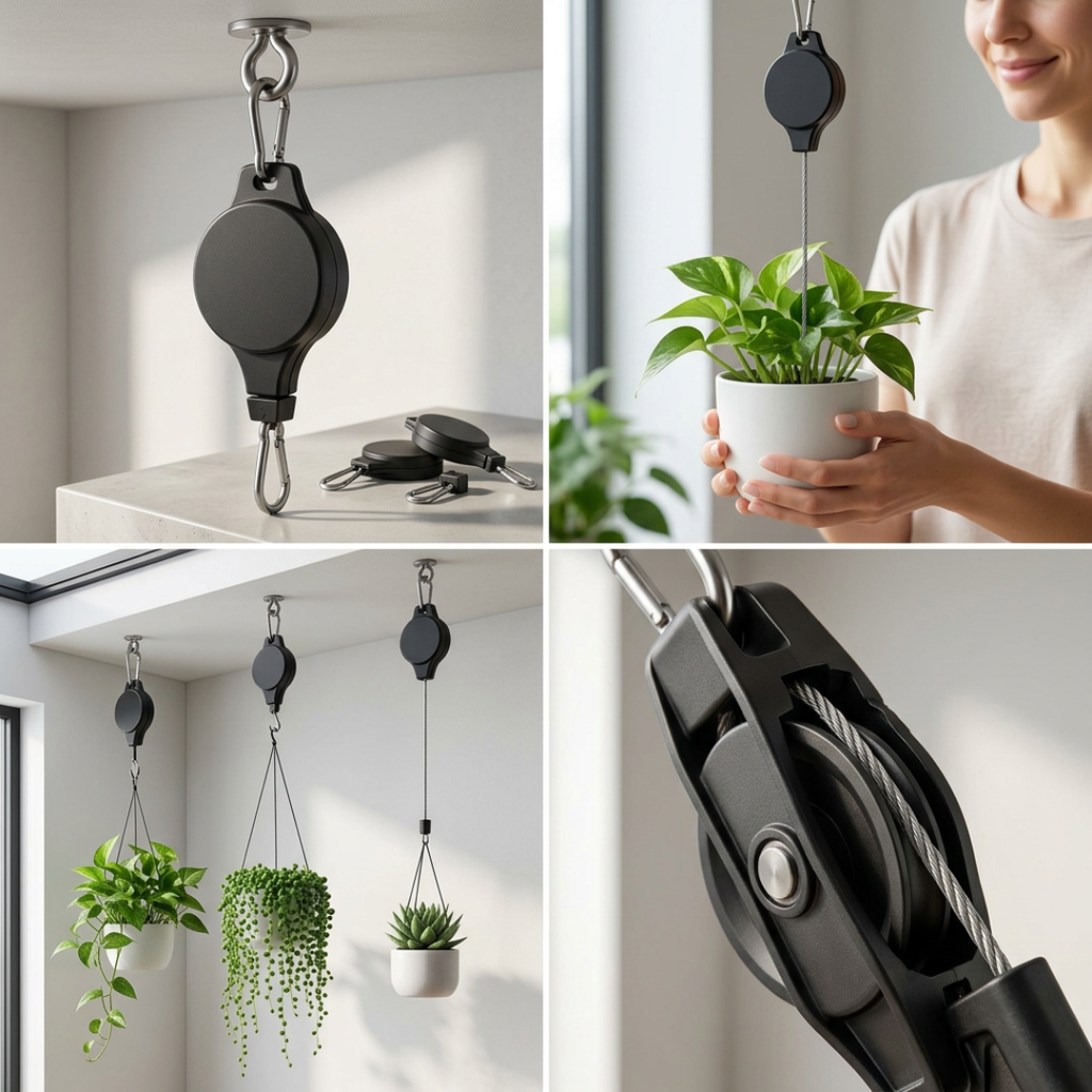 2+2 GRATUIT | EasyLift™ Ensemble de suspension de plantes
