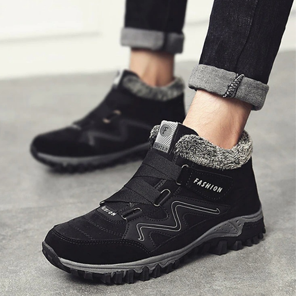 Bottines antidérapantes chaudes et confortables pour femmes
