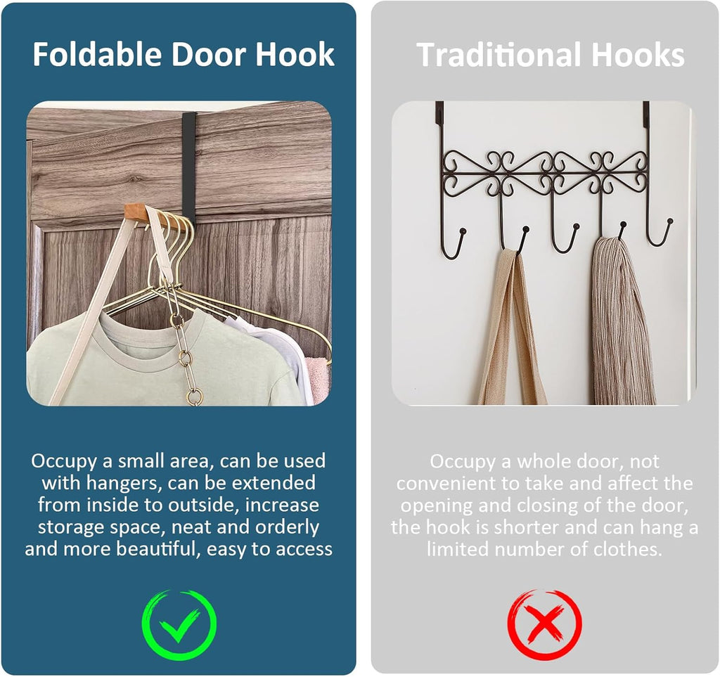Dernier Jour -50% | FlexiHook™ Organisation Facile et Sans Dommages (Lot de 2)