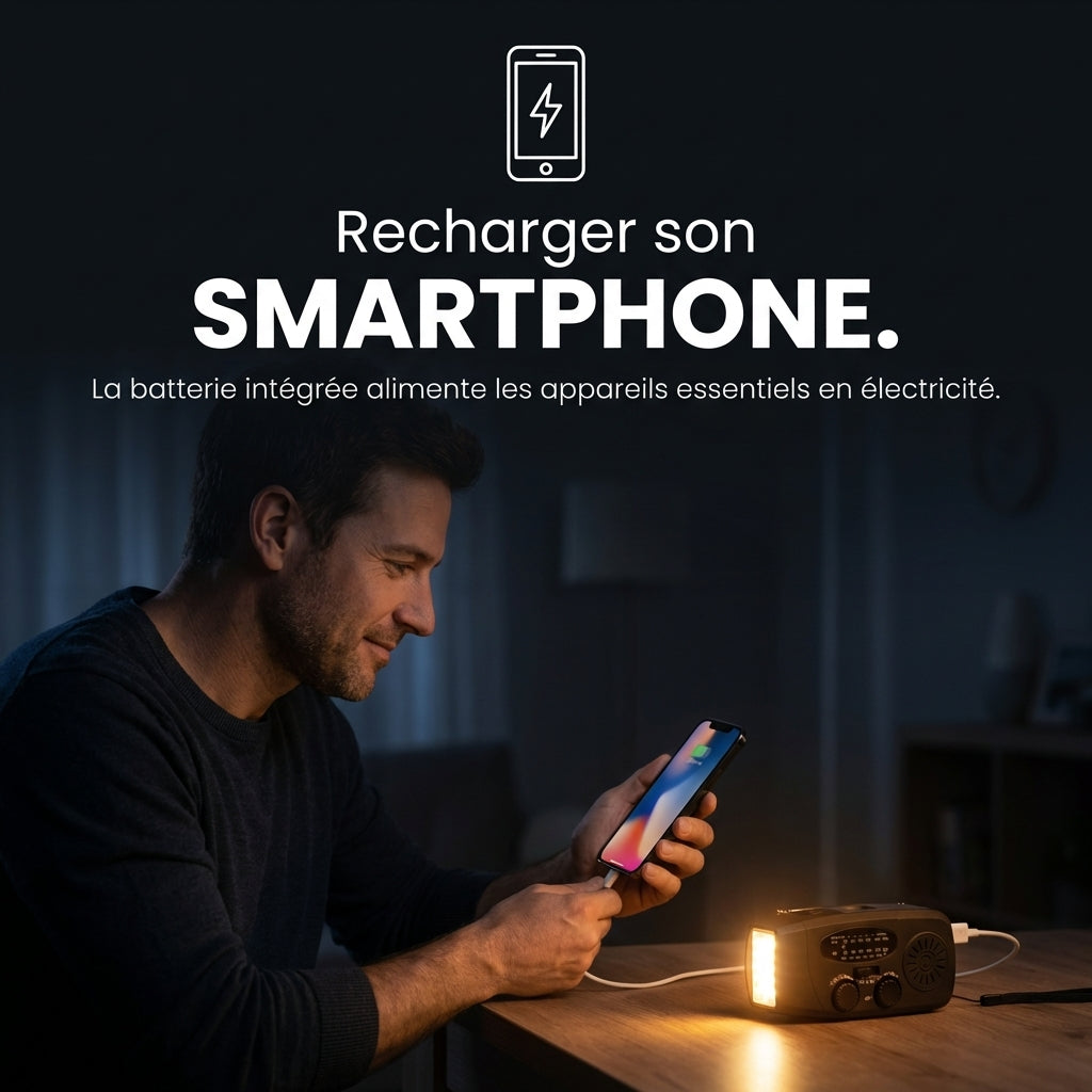 AlerteMax™ – Radio de Secours Multifonction